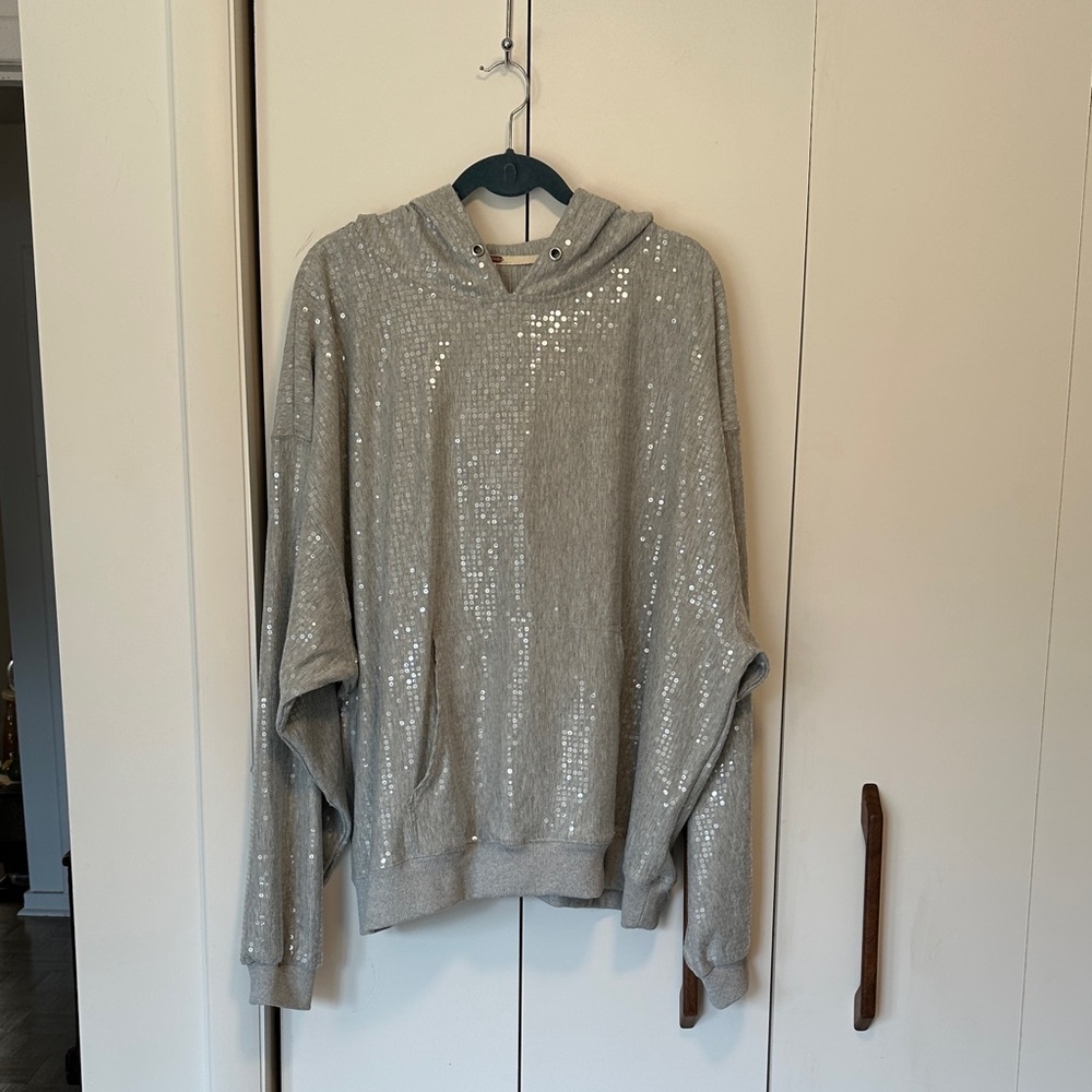 It’s A Vibe Sequin Hoodie